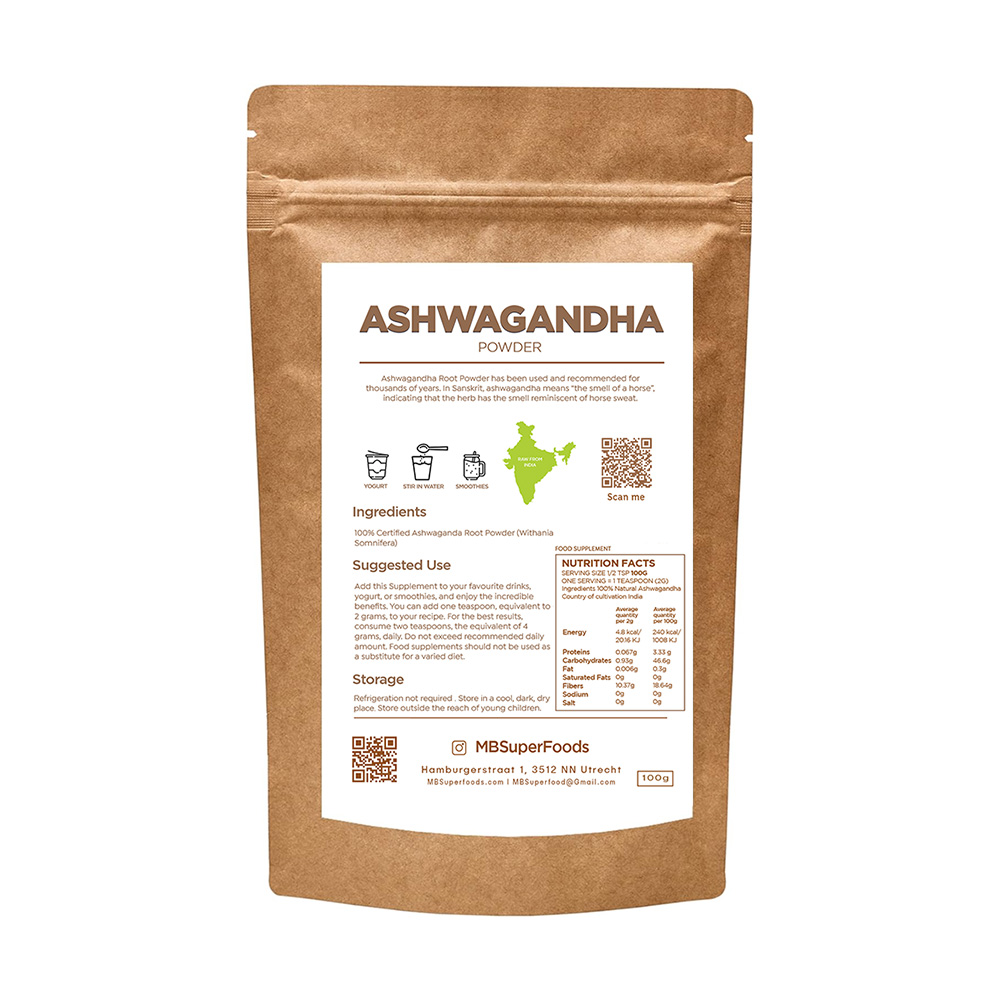 Ashwagandha Root Powder – Balance Stress & Vitality Ashwagandha Root Powder – Stress & Energy Support