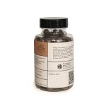 Chaga mushroom capsules bottle back label MB Superfoods supplement ingredients and usage details
