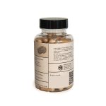 Lion’s Mane mushroom capsules bottle back label MB Superfoods ingredients and supplement information