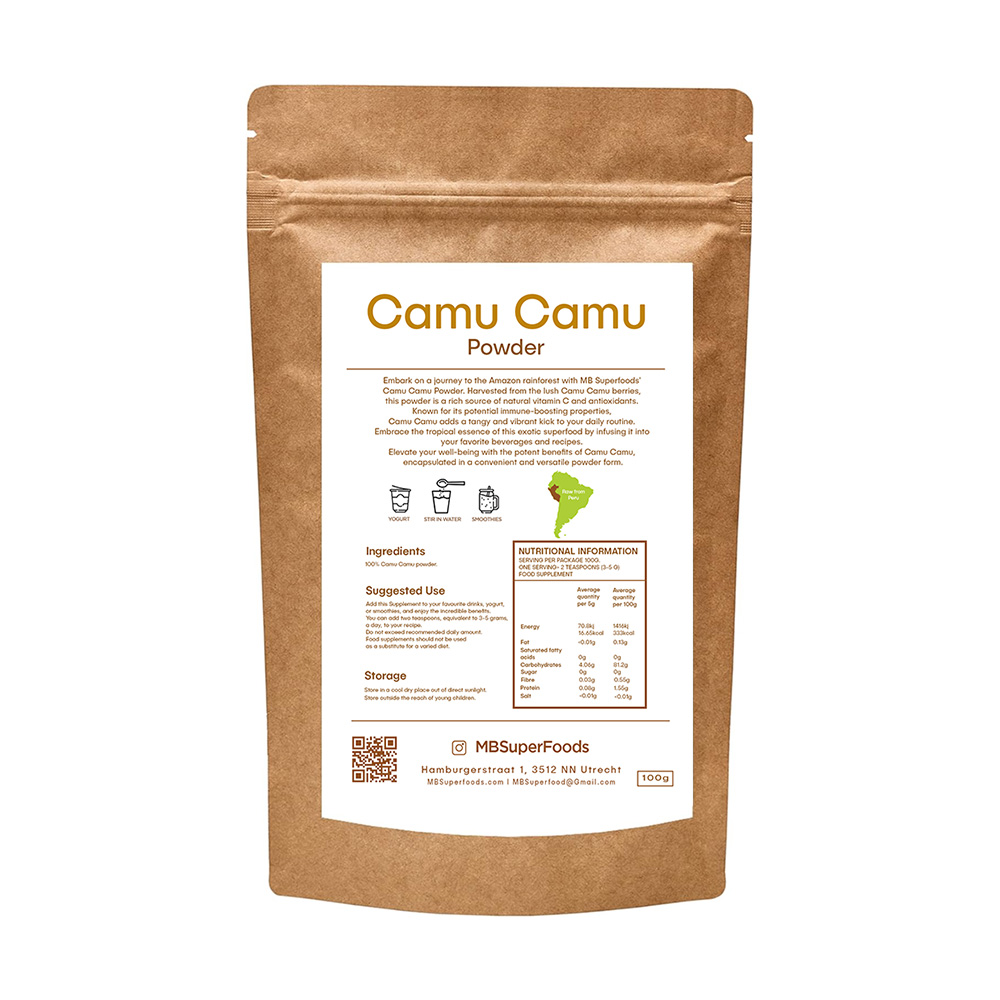 Camu Camu Powder – Supports Immunity & Vitality Camu Camu Powder – Natural Vitamin C Boost