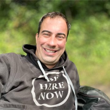 Joseph Santiago, founder of MB Superfoods, during his journey from New York entrepreneur to mushroom wellness advocate