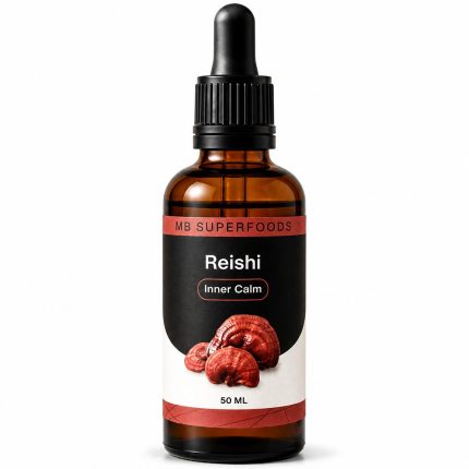 MB Superfoods Reishi Extract Drops 50ml premium full-spectrum Reishi mushroom extract with ultrasound-assisted extraction