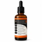 MB Superfoods Sacred 5 Extract Drops 50ml back label showing ingredients dosage and ultrasound-assisted extraction method