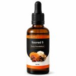 MB Superfoods Sacred 5 Extract Drops 50ml premium mushroom blend with Lion's Mane, Cordyceps, Reishi, Chaga and Maitake